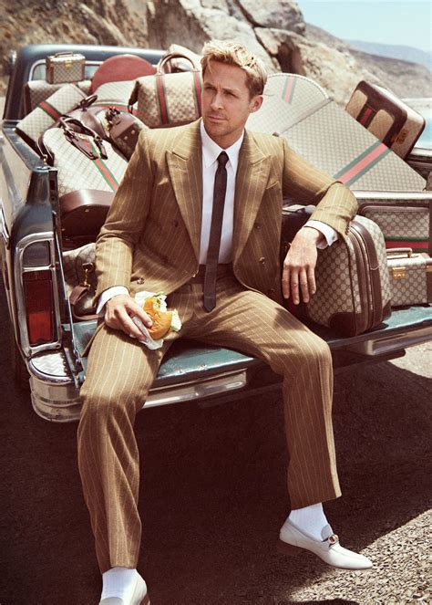 Ryan Gosling Gucci campaign